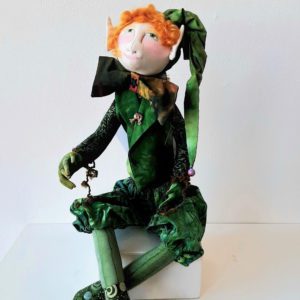 Monika Shedden, Green elf, textile