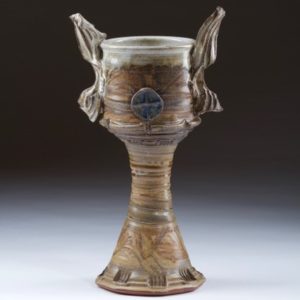 Wayne Cardinalli, Goblet, ceramic