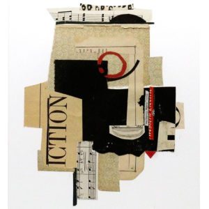 Jane Hill, "Dozing Bumblebee", collage