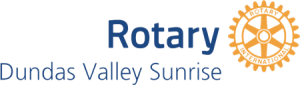 Rotary Dundas Valley Sunrise (DVSRC), logo